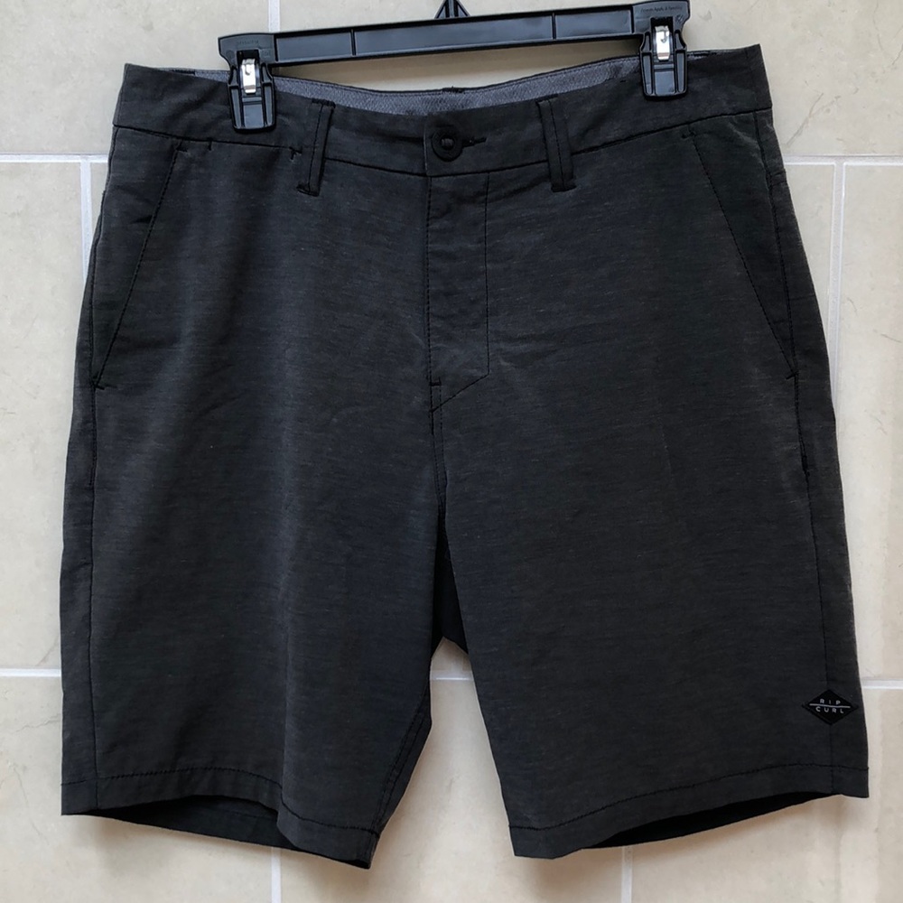 Ripcurl Mirage Records Boardwalk Short Quick Dry 33 Waist Grey Gray CWAKN8